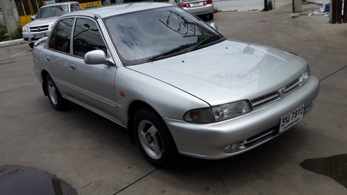 MITSUBISHI - LANCER - GLXi 1.5 AT ปี1996 สีเงิน(ตะกั่ว) เกียร์อัตโนมัติ เครื่องเบนซิน 1500cc