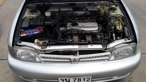 MITSUBISHI - LANCER - GLXi 1.5 AT ปี1996 สีเงิน(ตะกั่ว) เกียร์อัตโนมัติ เครื่องเบนซิน 1500cc MITSUBISHI - LANCER - GLXi 1.5 AT ปี1996 สีเงิน(ตะกั่ว) เกียร์อัตโนมัติ เครื่องเบนซิน 1500cc