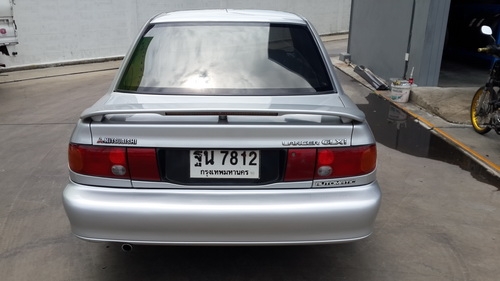 MITSUBISHI - LANCER - GLXi 1.5 AT ปี1996 สีเงิน(ตะกั่ว) เกียร์อัตโนมัติ เครื่องเบนซิน 1500cc MITSUBISHI - LANCER - GLXi 1.5 AT ปี1996 สีเงิน(ตะกั่ว) เกียร์อัตโนมัติ เครื่องเบนซิน 1500cc