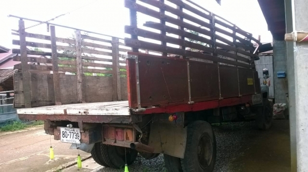 ขาย 6 ล้อหัวยาว  เครื่อง EH100 เฟืองท้ายใหญ่ คานหน้าใหญ่ สโลว์กลาง พวงมาลัยพาวเวอร์ ทะเบียนพร้อมโอน