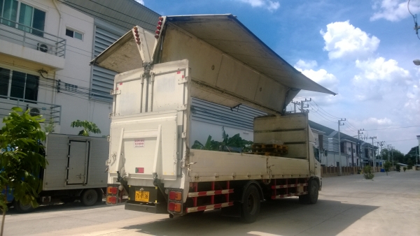 รับกระจายสินค้า รถบรรทุก 7เมตร รถตู้ทึบ7 เมตรมีลิฟท์ท้าย รถบรรทุกตู้7เมตรรับจ้าง