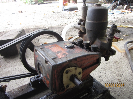 เครื่องปั๊มฉีดยาฮอนด้า 5.2 แรง