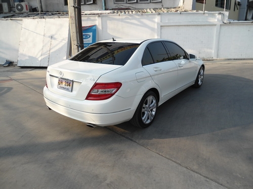 MERCEDES-BENZ - C-CLASS - C230 2.5 AT ปี2010 สีขาว เกียร์อัตโนมัติ เครื่องเบนซิน 2500cc MERCEDES-BENZ - C-CLASS - C230 2.5 AT ปี2010 สีขาว เกียร์อัตโนมัติ เครื่องเบนซิน 2500cc