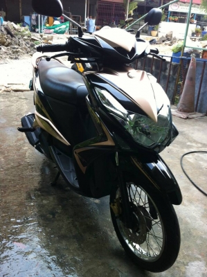 ขาย YAMAHA MIO125Iสีดำ-น้ำตาล ปี2013 ราคา 24,000บ.