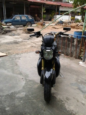 ขาย Honda Zoomer-x สีดำ ตัว TOP ปี 2014!! (รถแค่6เดือน!!)ราคา 38,000บ.