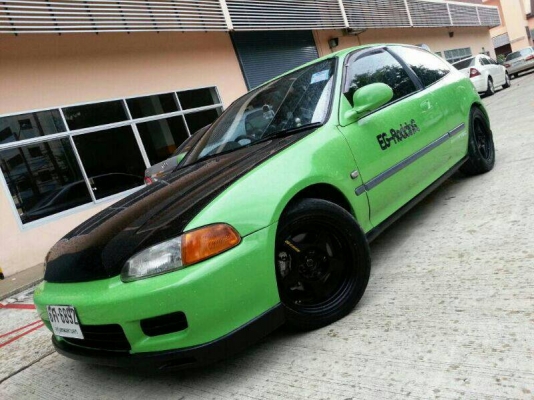 ขายEGรถสวย B16A+MTหม้อน้ำมิเนียม กรองCARBON HEADERเลส เบาะตุ๊กแก ล้อSPOON ดิส4ล้อ หน้า-หลัง เดิม