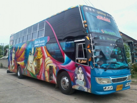 ขายรถบัสพัดลม เครื่อง นิสสัน PF6 390 แรงม้า