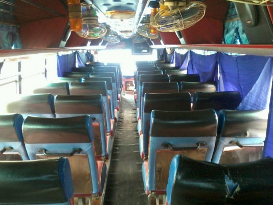 ขายรถบัสพัดลม เครื่อง นิสสัน PF6 390 แรงม้า