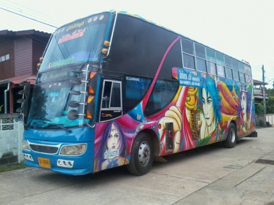 ขายรถบัสพัดลม เครื่อง นิสสัน PF6 390 แรงม้า