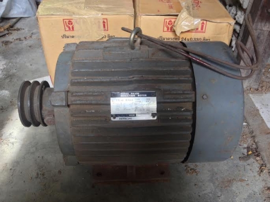 มอเตอร์ไฟฟ้า HITACHI 3 PHASE 7.5แรง