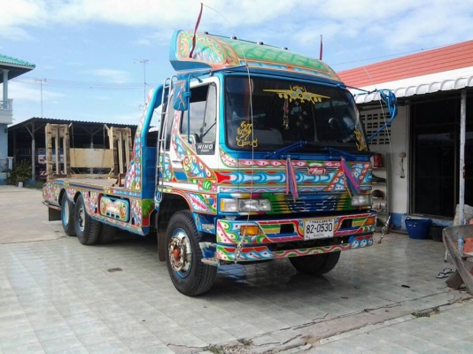 ขายสิบล้อเทเลอร์ลากรถเกี่ยวข้าว