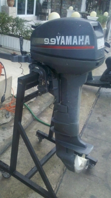 yamaha 9.9แรงม้า 2จังหวะ หาง23นิ้ว เครื่องเดิมๆ สีเดิมๆ พร้อมใช้งาน 35000 บาท