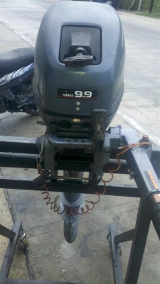 yamaha 9.9แรงม้า 2จังหวะ หาง23นิ้ว เครื่องเดิมๆ สีเดิมๆ พร้อมใช้งาน 35000 บาท