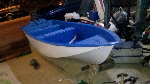 เรือไฟเบอร์ 13ฟุต โมล์ญี่ปุ่น เรือใหม่ 20000 บาท