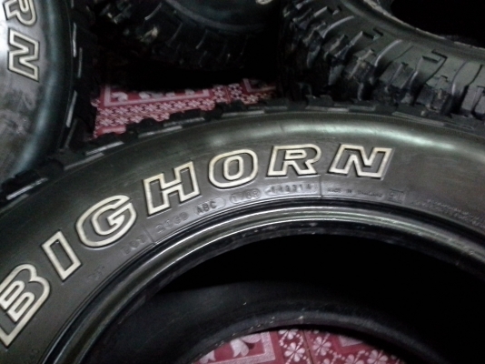 ยางMaxxis Bighorn31x10.50r15 ปี08ชุดเดียวกันทั้ว4เส้นไม่บวมไม่บั้ง ยางMaxxis Bighorn31x10.50r15 ปี08ชุดเดียวกันทั้ว4เส้นไม่บวมไม่บั้ง