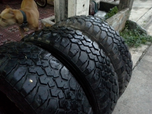 ยางMaxxis mudder 265/75/16ปี12 มี3เส้น ไว้ทำอะไหล่
