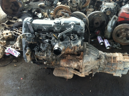 ขายเครื่องยนต์พร้อมเกียร์ Toyota 2L MIGHTY-X