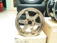 ขายแม็ก TE37 ( ของใหม่ ) off 40 4รู 100 ขอบ15x6.5