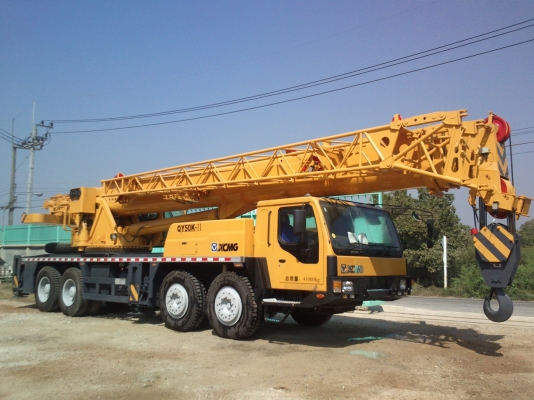 ขายรถเครน XCMG YQ50KII ขนาด 50 ตัน ราคา 9500000 ไม่รวมแวต 7\%