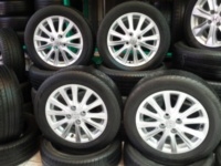 ขายล้อแม็กซ์ TOYOYA VIOS ( 12 ก้าน ) ขอบ15( 4รู 100 ) พร้อมยาง ขายล้อแม็กซ์ TOYOYA VIOS ( 12 ก้าน ) ขอบ15( 4รู 100 ) พร้อมยาง