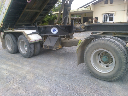 รถสิบล้อพ่วงแม่ ลูก เมก้า