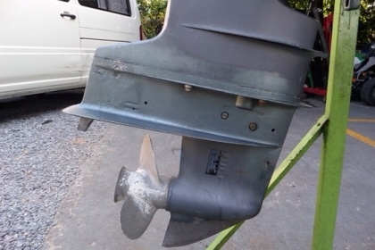 ขาย เครื่องเรือ YAMAHA  30 แรง  2  จังหวะ หาง L เครื่องติดนิ่มเดินดี สตาร์ท 2 ระบบ ราคา 37,500