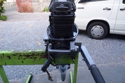 ขาย เครื่องเรือ YAMAHA  30 แรง  2  จังหวะ หาง L เครื่องติดนิ่มเดินดี สตาร์ท 2 ระบบ ราคา 37,500