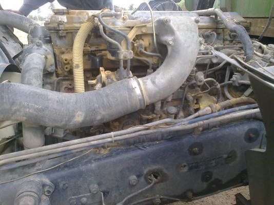 รถสิบล้อพ่วงแม่ ลูก เมก้า