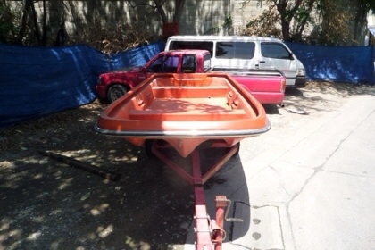 ขาย เรือไฟเบอร์ 3 ลอน 13 ฟุตเรือหล่อใหม่  ( ไม่รวมเทเลอร์ ) ราคา 25,000