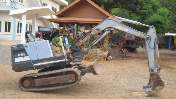 ขายรถขุดKUBOTA-kx-021 (FROM&amp;japan)เก่านอกแท้!