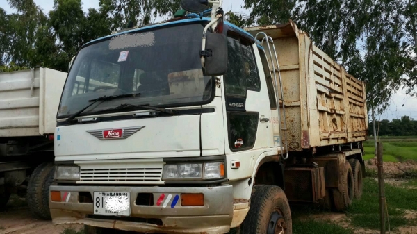 ***ขายแล้วครับขอบคุณ Truck2hand ขาย22ล้อพ่วงแม่ลูกดั้ม HINO FM3MNLD M10C-240HP เครื่องเดิมเกียร์เดิม เครื่องดี แรงดี ช่วงล่างเดิมคัสซีดี ไม่ปะไม่ดาม กระบะดั้มเหล็กสภาพพอใช้ ต้องเก็บพื้นดีข้างพอใช้ ดั้มดีแรงดีไม่ยุบ หัวเก๋งไม่เดิม วางใหม่สภาพดีไม่ผุภายในดี