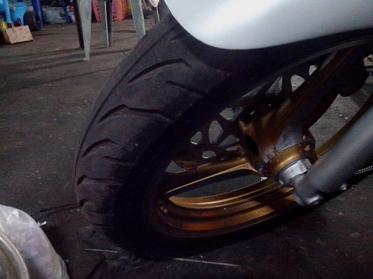 เอารถไปแต่งสวยแล้วSRX-600 cc.