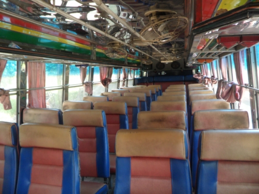 ขายรถบัสพัดลม HINO