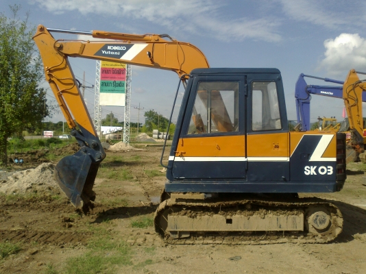 ขายรถขุดเก่านอก KOBELCO SK03N2 เทียบเท่ารุ่น PC60