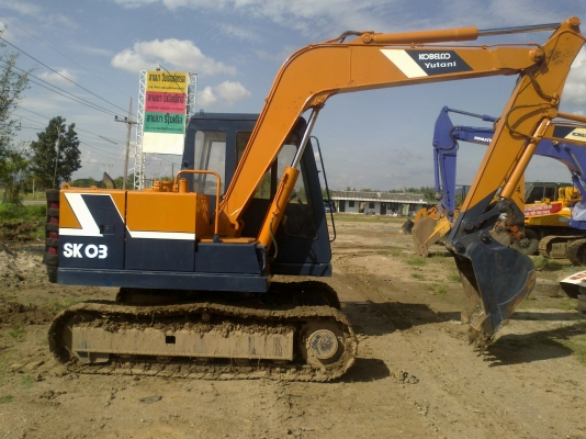 ขายรถขุดเก่านอก KOBELCO SK03N2 เทียบเท่ารุ่น PC60 ขายรถขุดเก่านอก KOBELCO SK03N2 เทียบเท่ารุ่น PC60