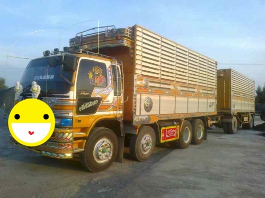 ขาย ฮีโน่ 3M 240 แรง / พ่วง 20 ล้อ ดั๊มเกษตรเนียมสวยๆ