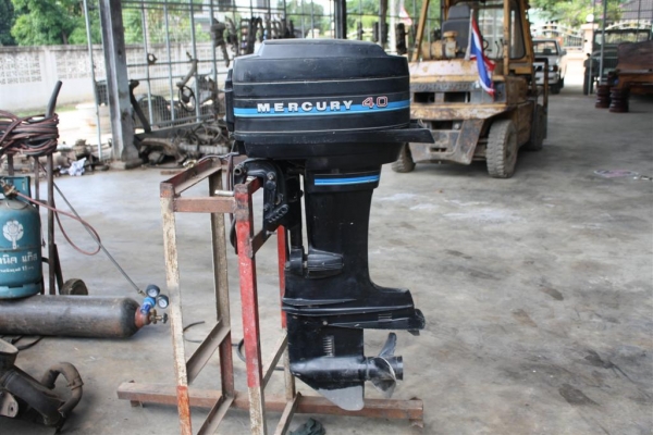 ขายเครื่องเรือ mercury 40 แรง (ขายแล้ว)