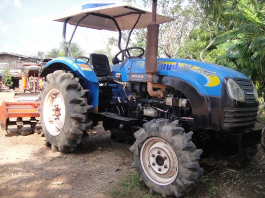 แทรกเตอร์แชมป์ MX 4340 4 WD 2 เพลา พร้อมโรตารี่  สภาพดีมากครับ..