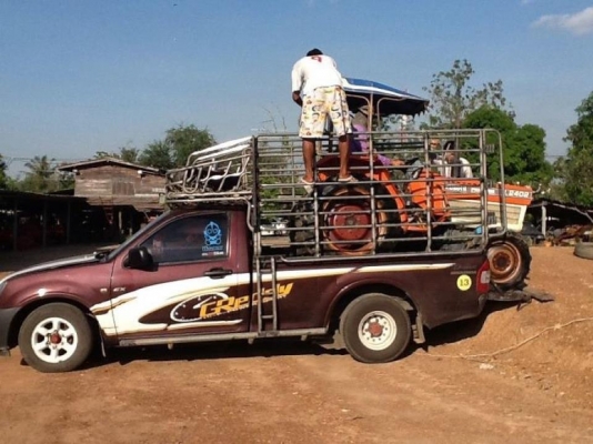 คูโบต้า L2402 4 WD 2 เพลา พร้อมผานพรวน 5 ใบ