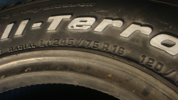 ขายยาง BF All 245 75 r16