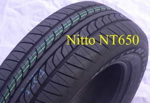 ยาง 185/65R14 NITTO  NT 650 MADE IN JAPAN ราคาเพียงเส้นละ 1,400 บาท เท่านั้น