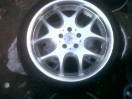 ขายล้อ BRABUS BLOCK 5R18 ล้อแท้นะคับ หน้า 8ครึ่ง หลัง9ครึ่ง ET35 ล้ออย่างเดียวนะคับ ขาย 29500