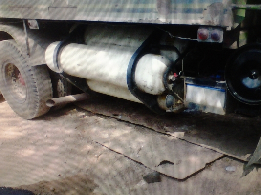 ขายพ่วงแม่-ลูก18ล้อngv 2เพลาดั้มแม่ลูกสวย