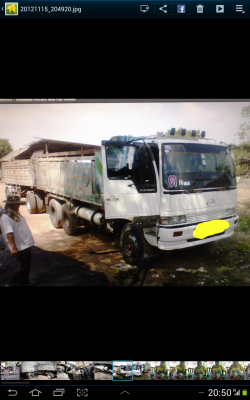 ขายพ่วงแม่-ลูก18ล้อngv 2เพลาดั้มแม่ลูกสวย