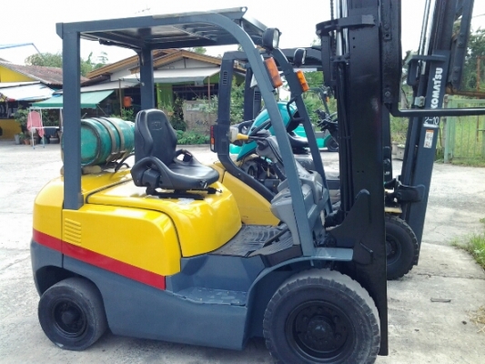 TCM2.0ตัน รุ่นT3 ใหม่ล่าสุด. เบนซิล-แก็ส เกียร์ออร์โต้ เสา3ม.