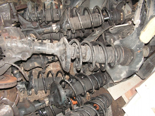 โช็คพร้อมดุมรถเต่า