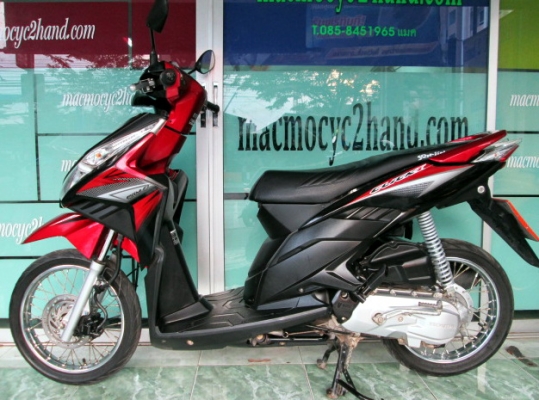 ขาย คลิกไอ  สีดำแดง ปี2010 ไมล์ 8382โล รถเดิมๆ ชุดสีเดิม 26500