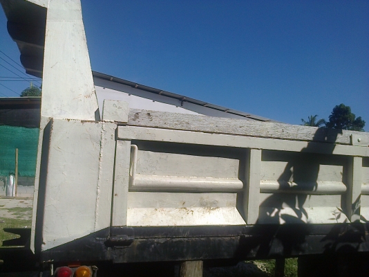 ขาย..กะบะดั้มยาว3.8ม.ของSMM คัสซี80ซม.ถอดลงจากอีซุฯ165