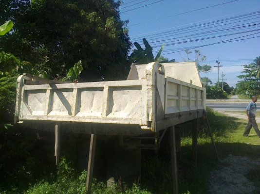 ขาย..กะบะดั้มยาว3.8ม.ของSMM คัสซี80ซม.ถอดลงจากอีซุฯ165