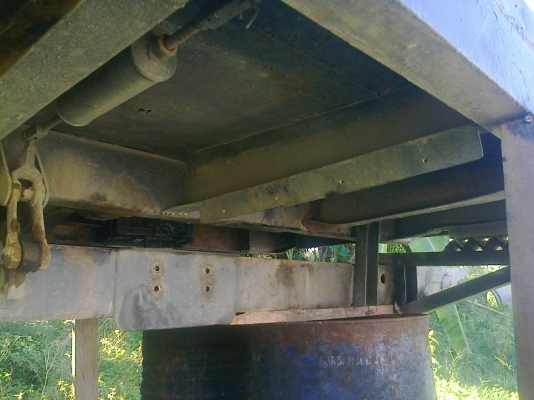 ขาย..กะบะดั้มยาว3.8ม.ของSMM คัสซี80ซม.ถอดลงจากอีซุฯ165